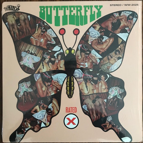 BLOWFLY Butterfly (Weird World - USA reissue) (EX) LP