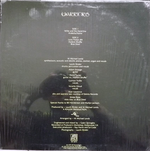 RINDER & LEWIS Warriors (AVI - USA original) (EX/VG+) LP
