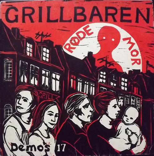 RØDE MOR Grillbaren (Demos - Denmark 2nd press) (VG/VG+) LP