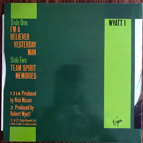 ROBERT WYATT I'm A Believer (Virgin - UK original) (VG+) 12"