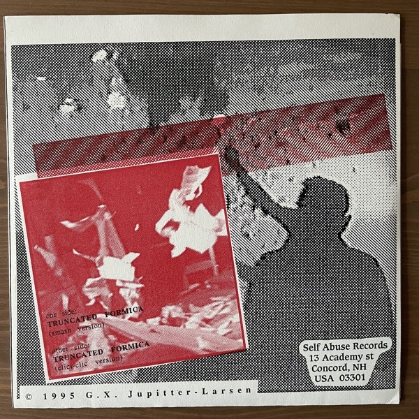 HATERS, the Truncated Formica (Self Abuse - USA original) (EX) 7"
