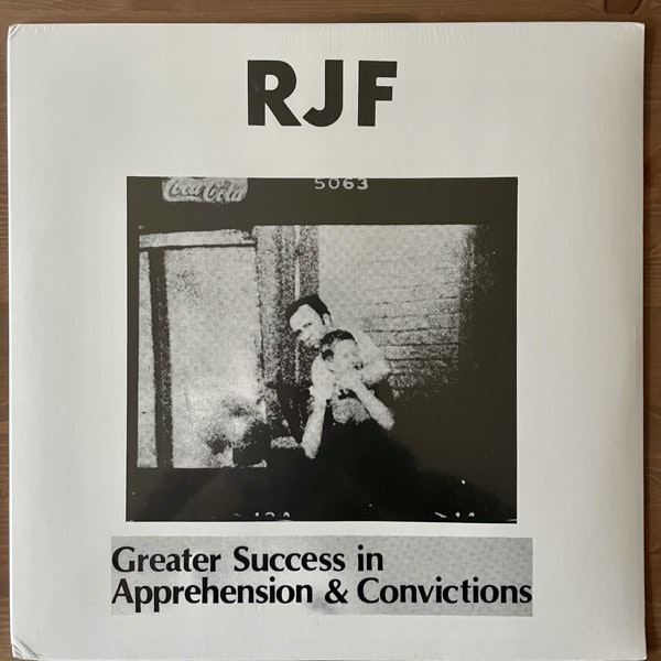 RJF Greater Success In Apprehension & Convictions (Harbinger Sound - UK reissue) (SS/VG+) LP