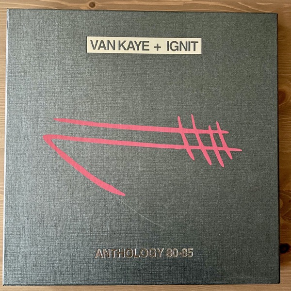 VAN KAYE + IGNIT Anthology 80 - 85 (Vinyl-on-demand - Germany original) (NM) 5LP+10" BOX