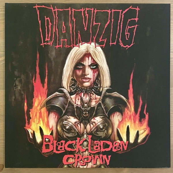 DANZIG Black Laden Crown (AFM - Germany original) (NM/EX) LP
