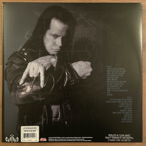 DANZIG The Lost Tracks Of Danzig (AFM - Germany reissue) (NM) 2LP