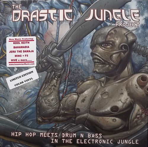VARIOUS The Drastic Jungle Project (Grey vinyl) (Insomniac - USA original) (EX) LP