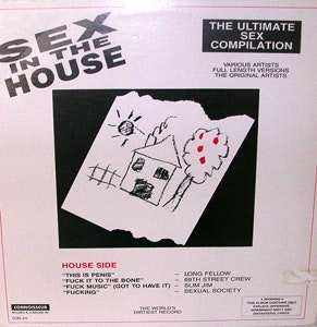 VARIOUS Sex in the House / Sex in the Hood (Connoisseur - USA original) (VG/VG+) LP