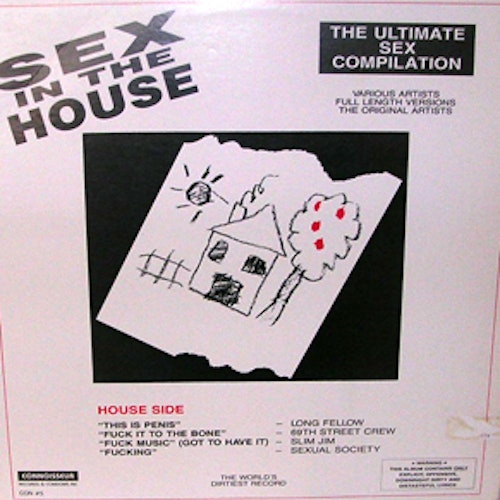 VARIOUS Sex in the House / Sex in the Hood (Connoisseur - USA original) (VG/VG+) LP