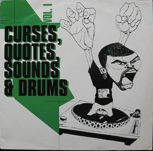 VARIOUS Curses, Quotes, Sounds & Drums Vol 1 (Hong Kong - Germany original) (VG) LP