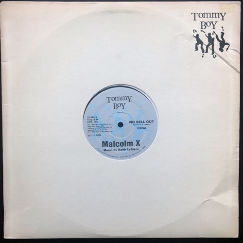 MALCOLM X No Sell Out (Tommy Boy - USA original) (VG) 12"
