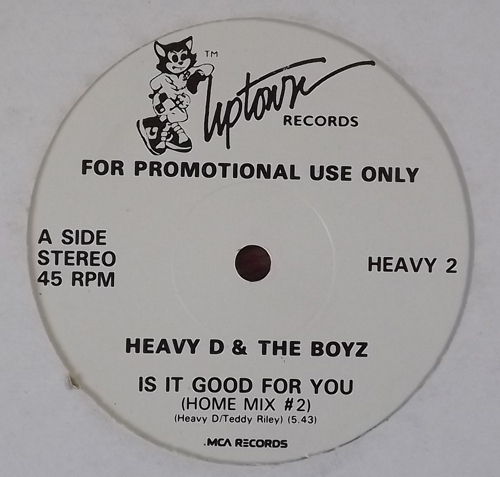 HEAVY D & THE BOYZ Is It Good For You (Promo) (Uptown - USA original) (EX) 12"