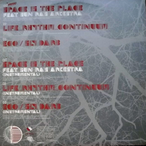 CEE KNOWLEDGE FEAT. SUN RA'S ARKESTRA Space Is The Place (Counterflow - USA original) (VG+) 12"