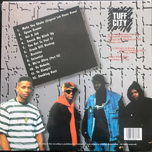 ULTRAMAGNETIC MC'S The Basement Tapes 1984-1990 (Tuff City - USA original) (EX/VG) LP
