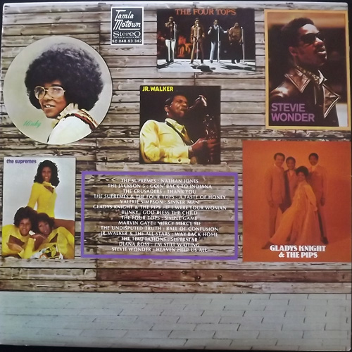 VARIOUS Tamla-Motown Is Hot, Hot, Hot! Volume 3 (Tamla Motown - Scandinavia original) (EX/VG-) LP