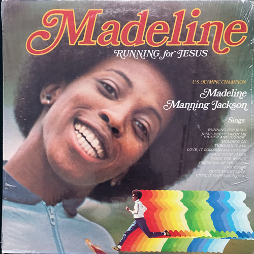 MADELINE MANNING JACKSON Running For Jesus (Newpax - USA original) (VG+) LP