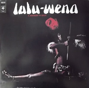 LULU-WENA A Rhapsody in Black (Comes with promo material) (CBS - Holland original) (VG+/EX) LP