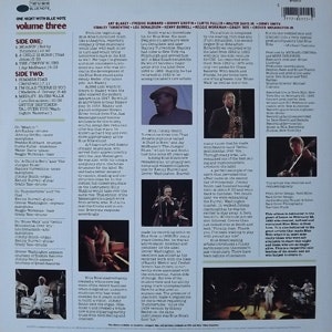 VARIOUS One Night With Blue Note Volume 3 (Blue Note - USA original) (EX) LP