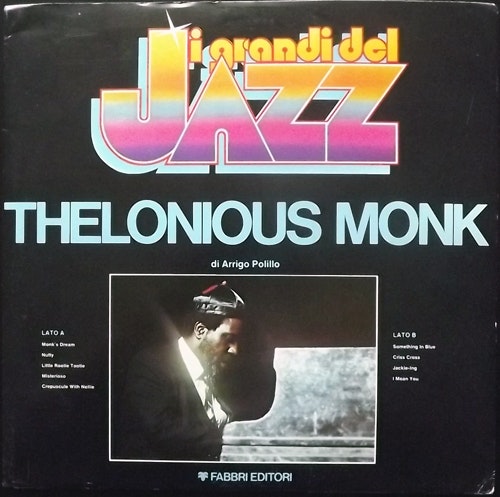 THELONIOUS MONK I Grandi Del Jazz (Fabbri Editori - Italy original) (VG+/EX) LP