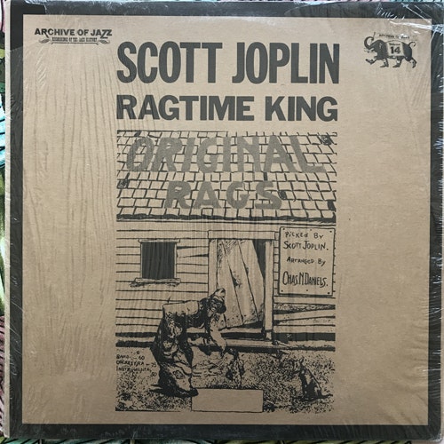 SCOTT JOPLIN Ragtime King (Jazz-Line - Germany reissue) (EX) LP