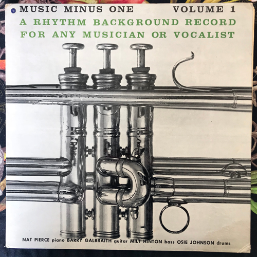 MUSIC MINUS ONE Volume 1 - A Rhythm Background Record For Any Musician Or Vocalist (Music Minus One - USA original) (VG-) LP