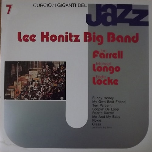 LEE KONITZ BIG BAND I Giganti Del Jazz Vol. 7 (Curcio - Italy original) (EX) LP