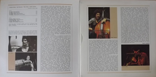 JEREMY STEIG/JAN HAMMER/DON ALIAS/EDDIE GOMEZ I Giganti Del Jazz Vol. 15 (Curcio - Italy original) (EX) LP