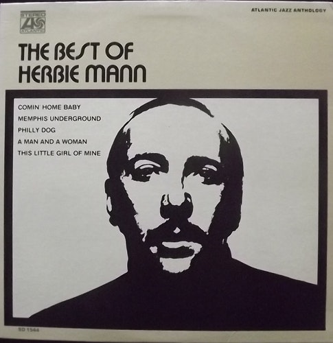 HERBIE MANN The Best Of Herbie Mann (Atlantic - USA original) (VG+/EX) LP