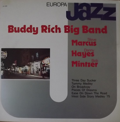 BUDDY RICH BIG BAND Europa Jazz (Europa Jazz - Italy original) (VG+/EX) LP
