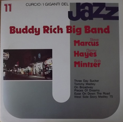 BUDDY RICH BIG BAND I Giganti Del Jazz Vol. 11 (Curcio - Italy original) (EX) LP