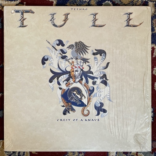 JETHRO TULL Crest Of A Knave (Chrysalis - USA original) (EX/VG+) LP
