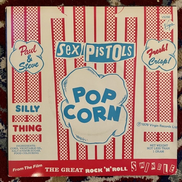 SEX PISTOLS Silly Thing / Who Killed Bambi (Virgin - UK original) (VG+/VG) 7"