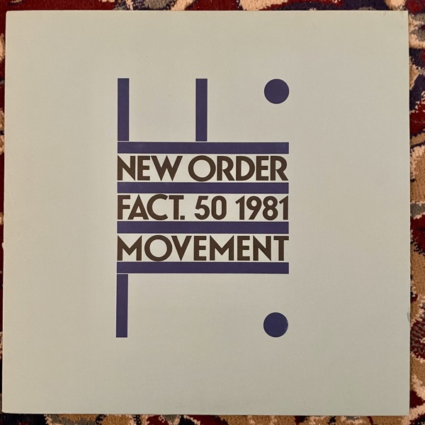 NEW ORDER Movement (Factory - UK original) (VG+) LP