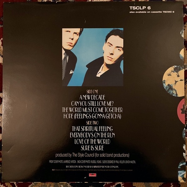 STYLE COUNCIL, the Modernism: A New Decade (Polydor - UK original) (VG+/EX) LP