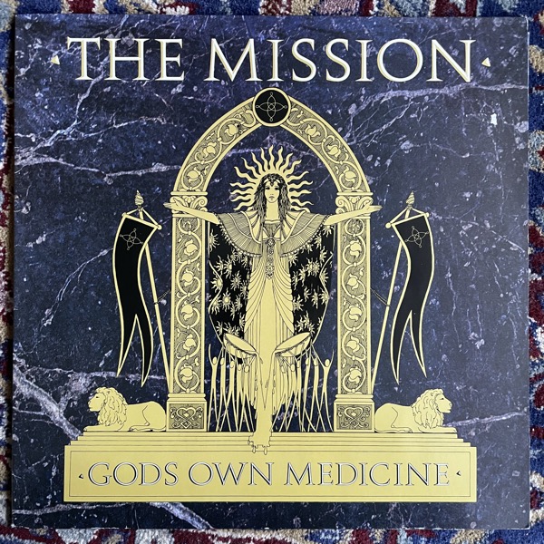 MISSION, the Gods Own Medicine (Mercury - Europe original) (VG+/VG) LP