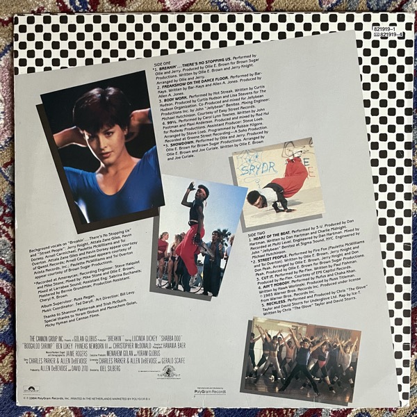 SOUNDTRACK Various ‎– Breakdance (Polydor - Holland original) (VG) LP