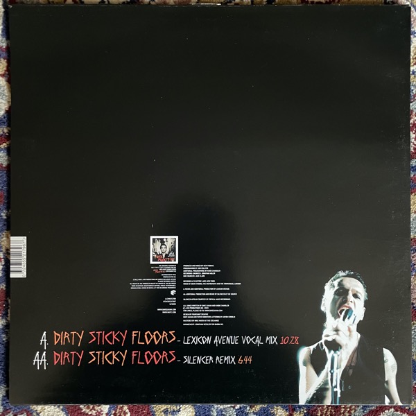 DAVE GAHAN Dirty Sticky Floors (Mute - Europe original) (VG+/EX) 12"