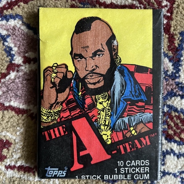 A-TEAM, the Topps Trading cards