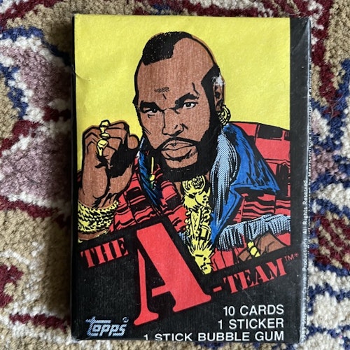 A-TEAM, the Topps Trading cards