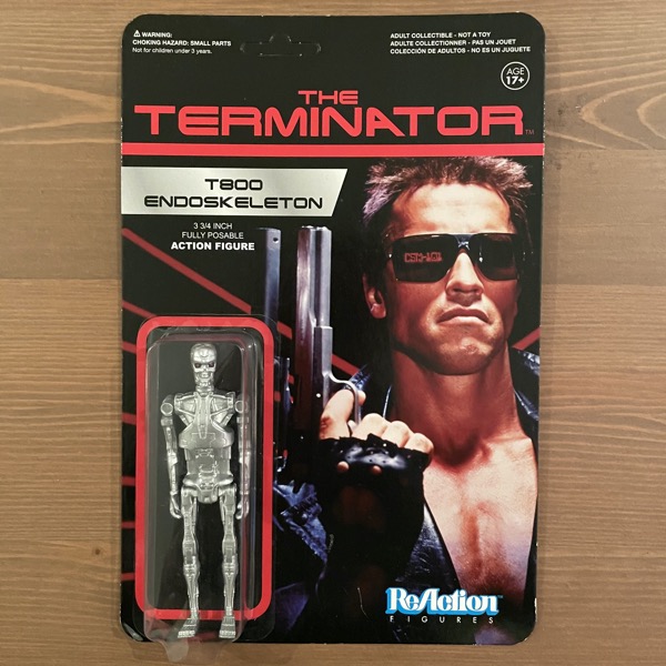 TERMINATOR, the T800 Endoskeleton ReAction Figure
