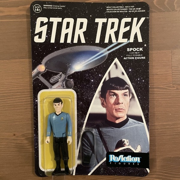 STAR TREK Spock ReAction Figure