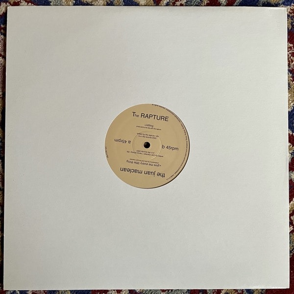 JUAN MACLEAN, the / THE RAPTURE Give Me Every Little Thing / Killing (DFA - USA original) (EX/NM) 12"