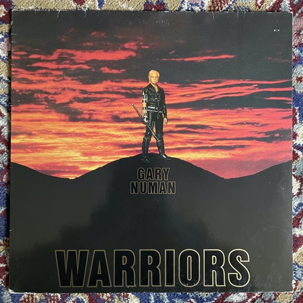 GARY NUMAN Warriors (Beggars Banquet - Scandinavia original) (VG) LP