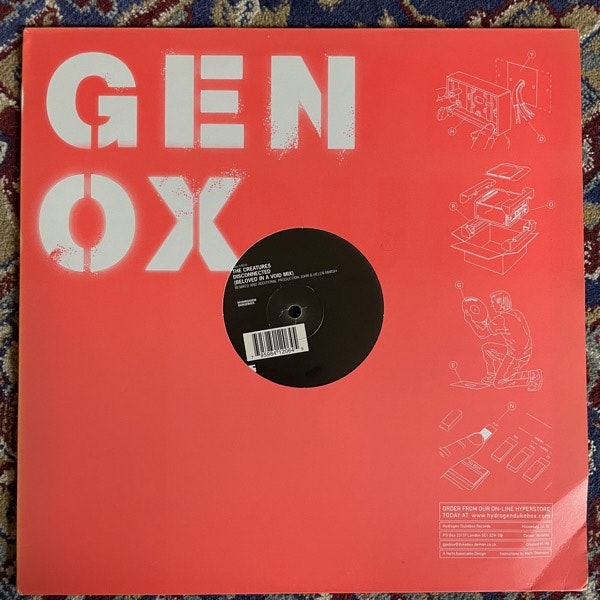 CREATURES, the Disconnected / Prettiest Thing (Remixes) (Hydrogen Dukebox - UK original) (VG+) 12"