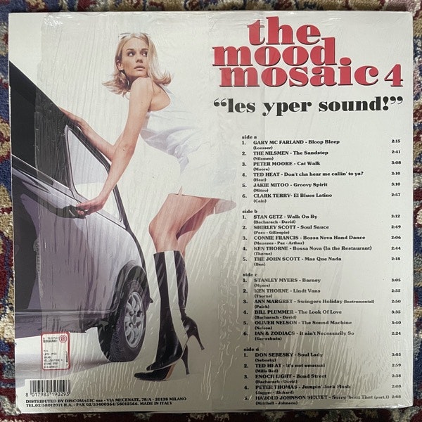 VARIOUS The Mood Mosaic 4 "Les Yper Sound!" (Yellowstone - Italy original) (EX/VG) 2LP