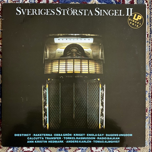VARIOUS Sveriges Största Singel II (Mistlur - Sweden original) (VG+) LP