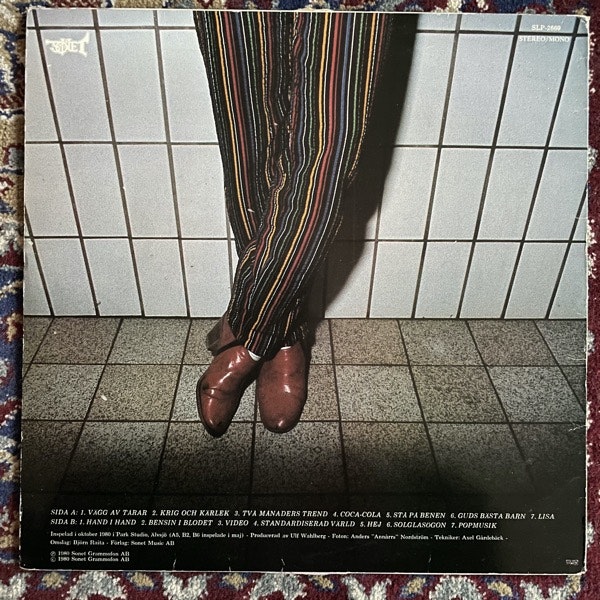 DOCENT DÖD Docent Död (Sonet - Sweden original) (VG) LP