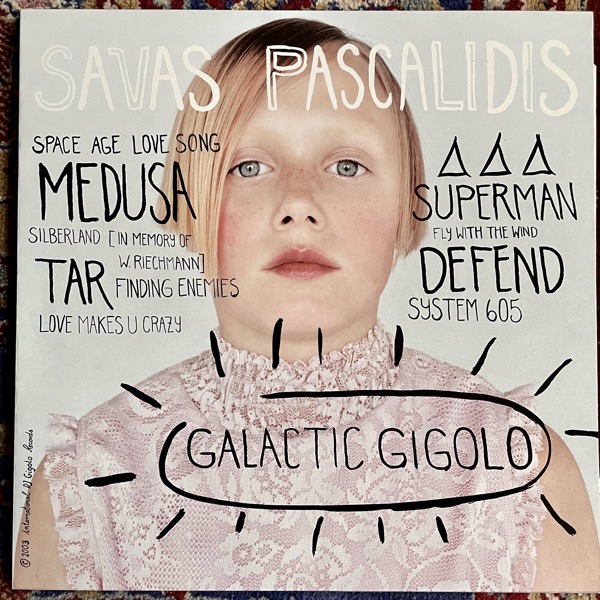 SAVAS PASCALIDIS Galactic Gigolo (International Deejay Gigolo - Germany original) (EX/VG+) 2LP