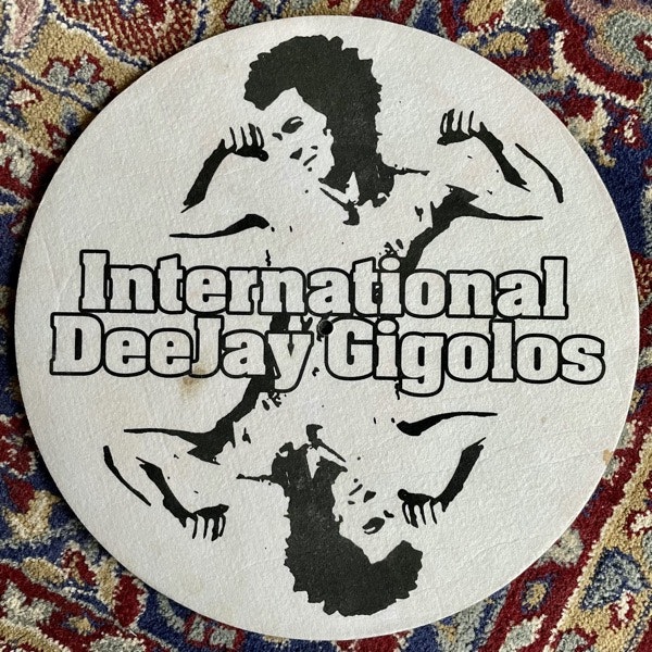 INTERNATIONAL DEEJAY GIGOLO RECORDS Sid Vicious Logo (VG+/VG) 2xSLIPMAT