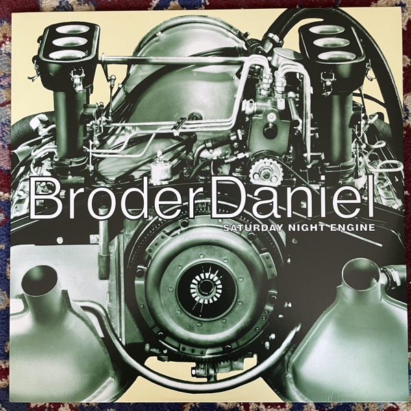 BRODER DANIEL Saturday Night Engine (Yellow vinyl) (Parlophone - Sweden 2013 reissue) (NM) LP