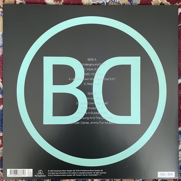 BRODER DANIEL Broder Daniel (Green vinyl) (Parlophone - Sweden 2013 reissue) (EX/NM) LP